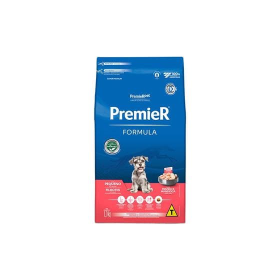 Ração Premier Formula Cães Filhotes Raças Pequenas Frango 1 kg
