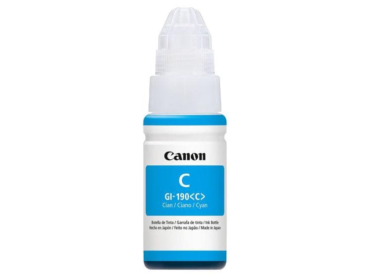 Refil de Tinta Gi-190 Ciano - Un - Canon Pixma