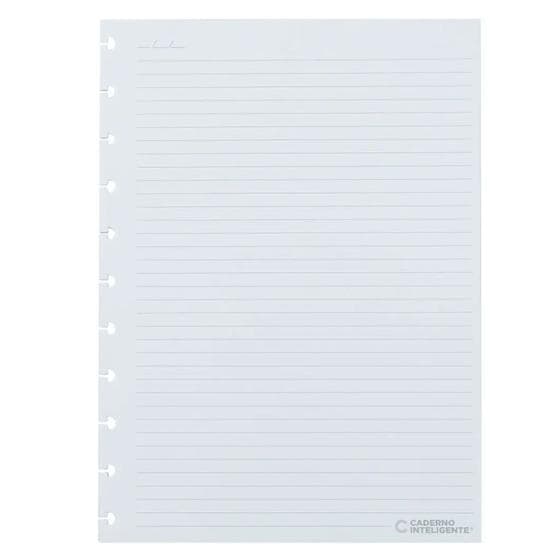 Refil Pautado Caderno Inteligente Medio 120g 30fls