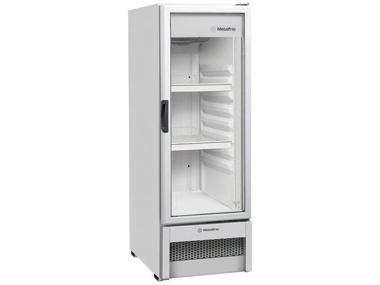 Refrigerador Expositor Vertical Metalfrio 256 Litros com Porta de Vidro e Frost Free 220V - VB25RB