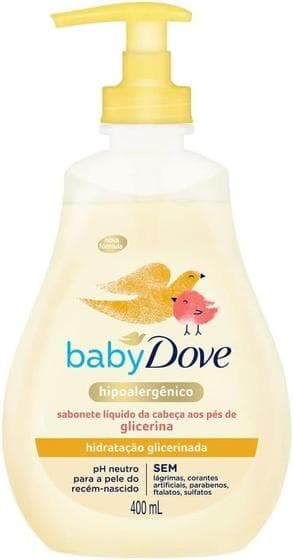 Sabonete Líquido Baby Dove Hidratação Glicerinada 400ml