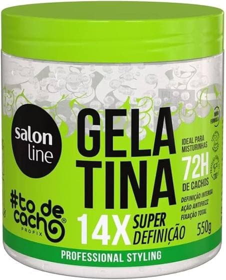 Salon Line TodeCacho Não Sai da Minha Cabeça Gelatina - 550g
