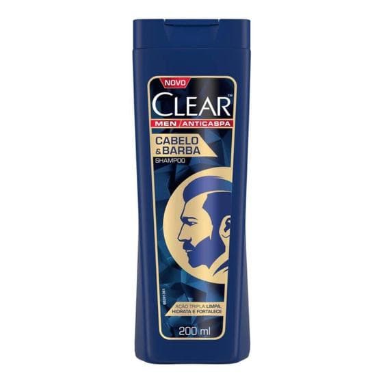 Shampoo Anticaspa Clear Cabelo e Barba - 200ml - Unilever