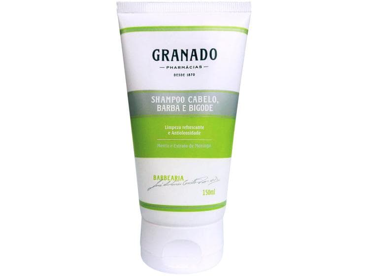 Shampoo Cabelo, Barba e Bigode Barbearia 150ml - Granado