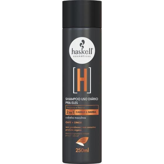 Shampoo Cabelo E Barba 250ml