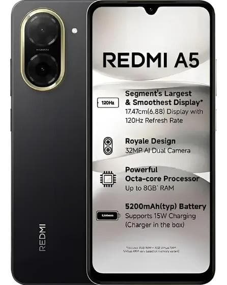 Smart barato Xiaomi REDMI A5 128GB 4GB Preto lacrado