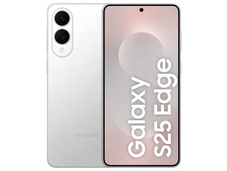 Smartphone Samsung Galaxy S25 Edge 512GB 5G - Titânio Prata, Galaxy AI, Câmera Dupla 200MP + Selfie 12MP, RAM 12GB, Tela 6.7"
