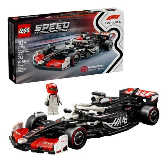 Speed Champions Moneygram Haas F1 Team Vf-24 Lego 77250
