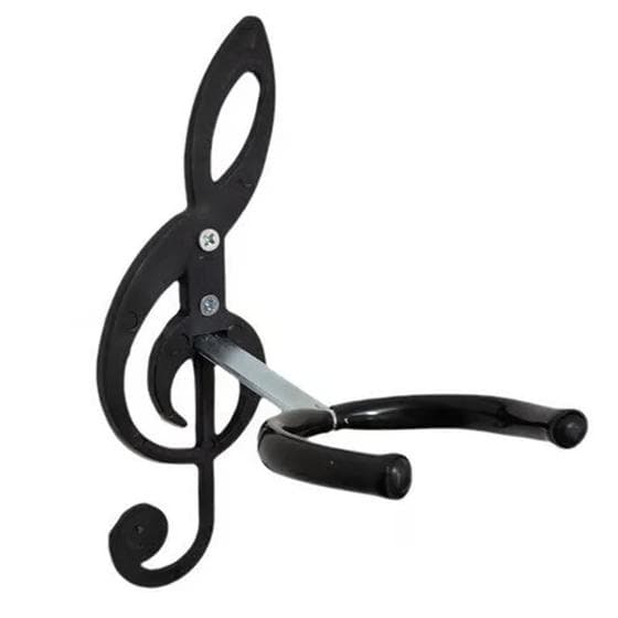Suporte Clave de Sol de Parede para Violão Guitarra