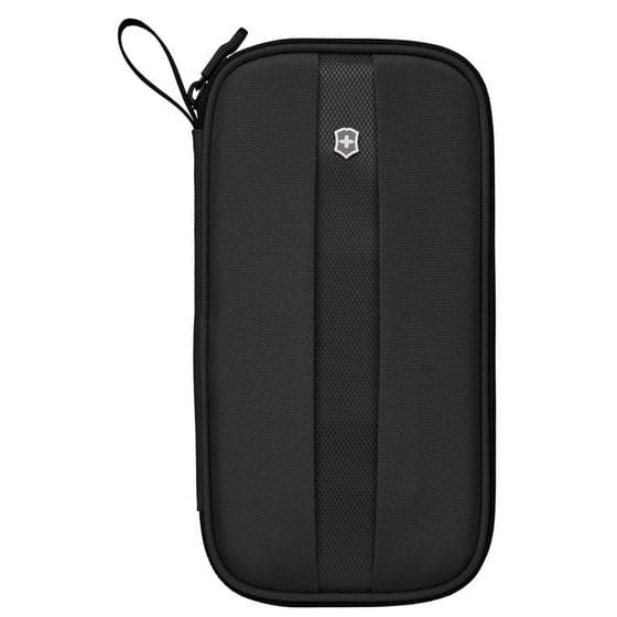 Suporte De Documentos Vicotrinox Com Proteção Rfid Preto 610597