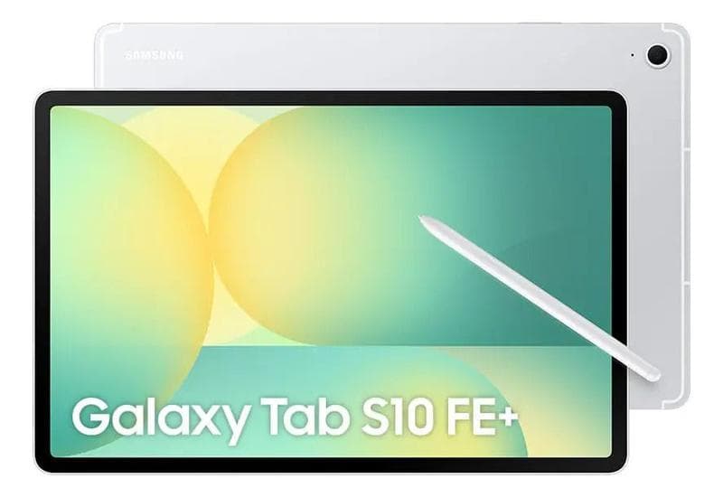 Tablet Samsung Galaxy Tab S10 FE+ 128GB WiFi - Prata, com Caneta S Pen e Capa, RAM 8GB, Tela 13.1