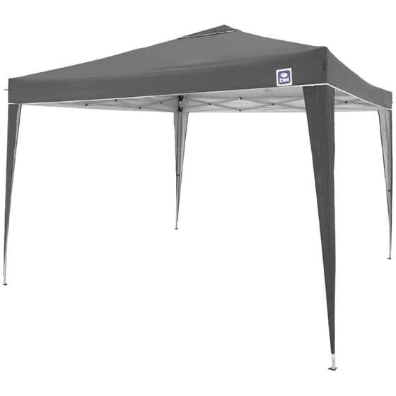 Tenda Gazebo 3x3 Dobrável Cinza Sanfonada 330800 BEL
