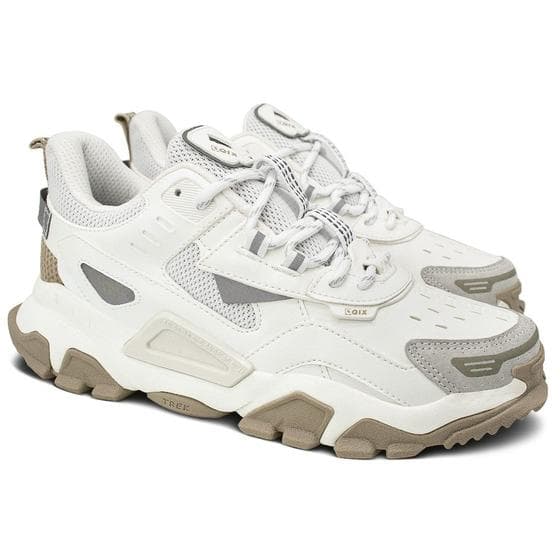 Tênis Qix Trek Branco Rato Original
