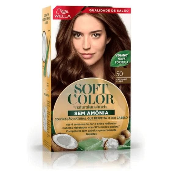 Tonalizante Soft Color 50 Castanho Claro