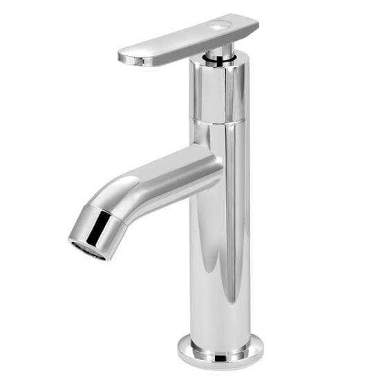 Torneira Lavatório Alta Pratica Abs Cromado Slim Mesa 1/4 V