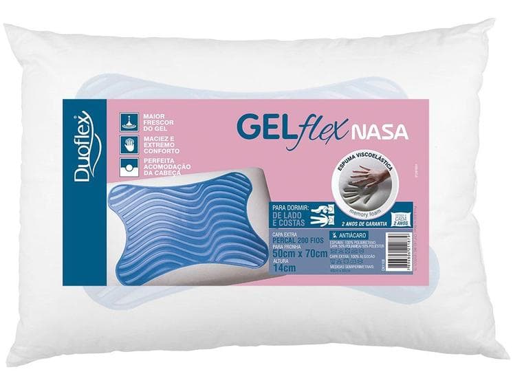 Travesseiro Gelflex Nasa - Duoflex