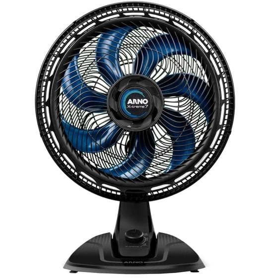 Ventilador 40cm Arno X-treme 7 Ve70 - 2720017321 Preto 110 Volts