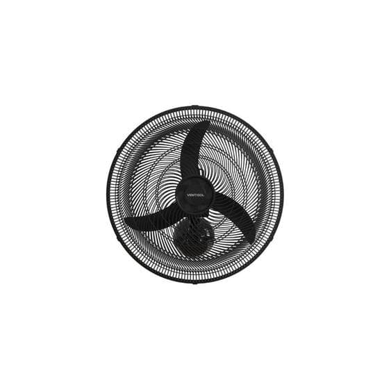 Ventilador De Parede Ventisol Oscilante New 50cm Preto 127v