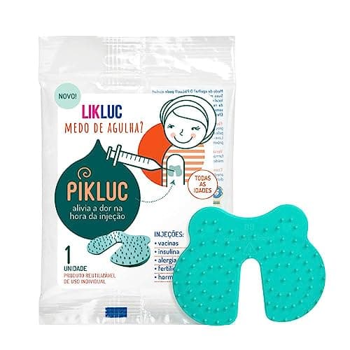 Likluc Pikluc Aparelho Para Alivio Da Dor Na Hora Da Injeção Verde Tamanho Único